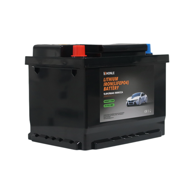 12.8V 60Ah Lithium Iron Phosphate (LiFePO4) Automotive Battery