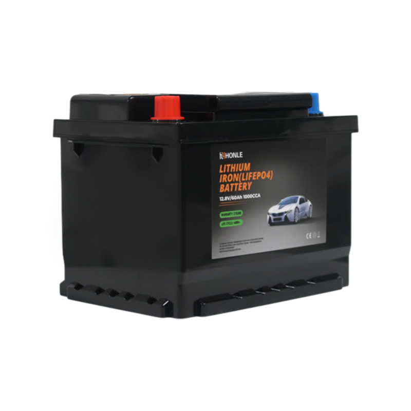 12.8V 60Ah Lithium Iron Phosphate (LiFePO4) Automotive Battery