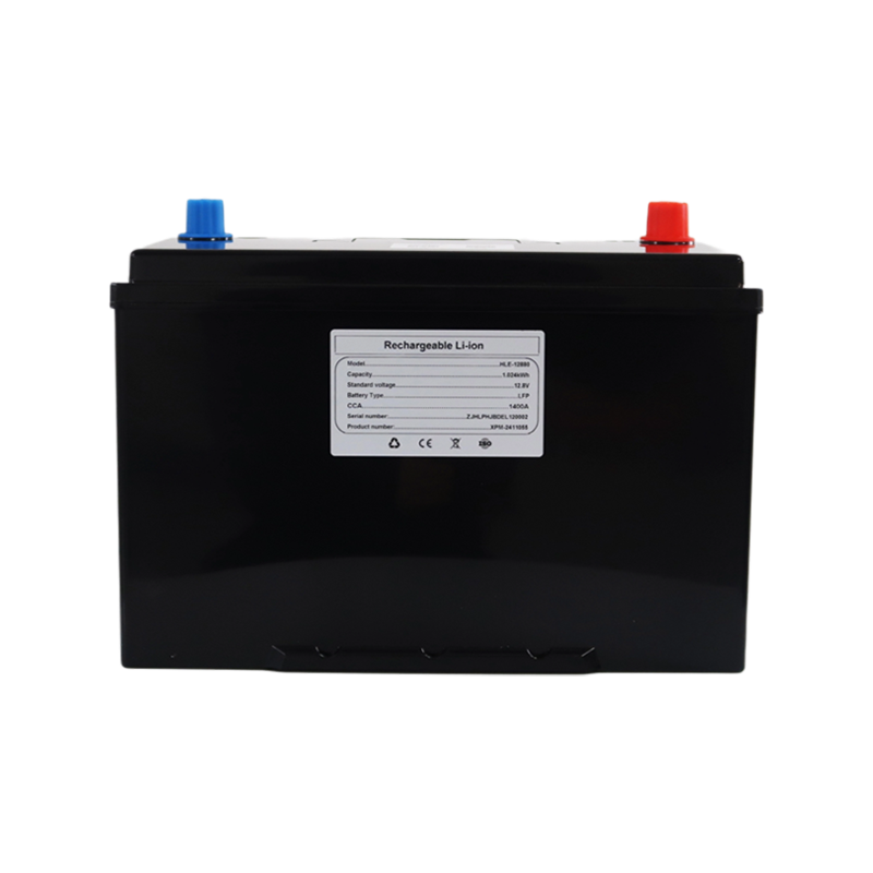 12.8V 80Ah LiFePO4 Lithium Automotive Battery for Start-Stop Vehicles