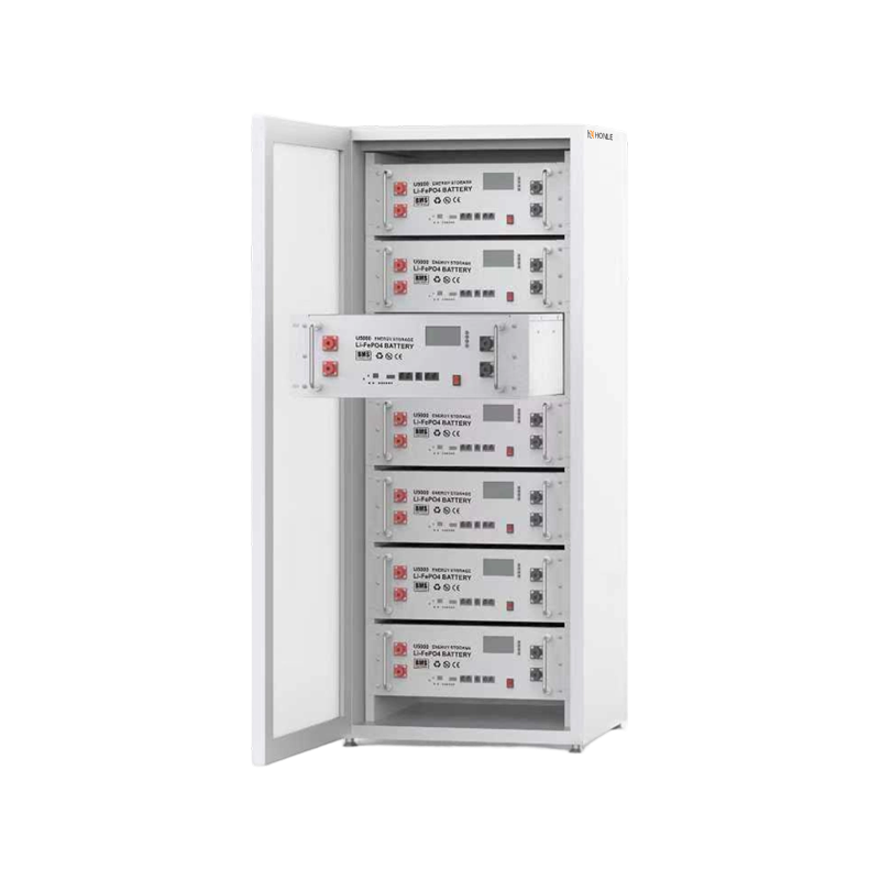 HLB High Voltage Rack-mount Battery System Efficient LiFePO4 Energy Storage for Large Residential ESS