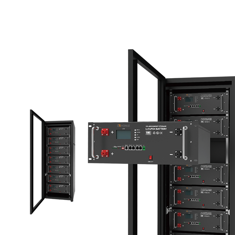 HLB Low-Voltage Low Voltage Rack-mount LiFePO4 Battery Scalable ESS Module for Home Solar System