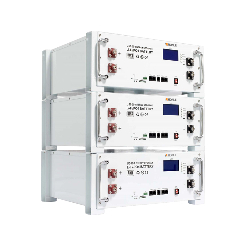 HLB Low-Voltage Low Voltage Rack-mount LiFePO4 Battery Scalable ESS Module for Home Solar System