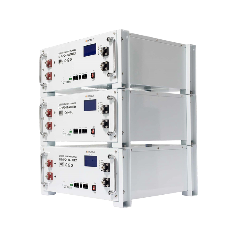 HLB Low-Voltage Low Voltage Rack-mount LiFePO4 Battery Scalable ESS Module for Home Solar System