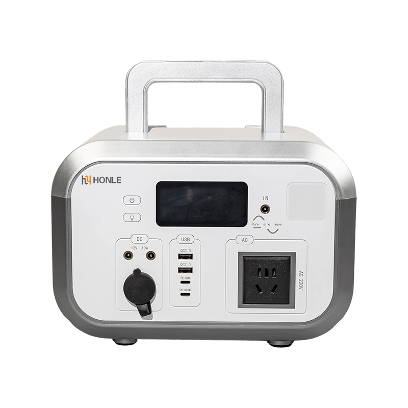 CY-HL 600W Portable Solar Generator Lightweight LiFePO4 Battery Pack for Outdoor Adventure