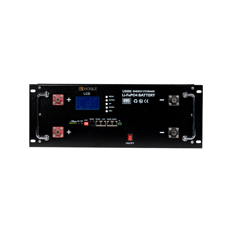 HLB Low-Voltage Low Voltage Rack-mount LiFePO4 Battery Scalable ESS Module for Home Solar System