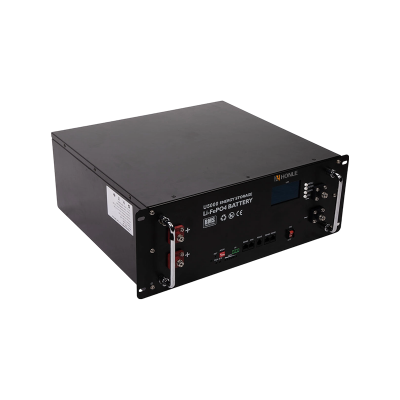 HLB Low-Voltage Low Voltage Rack-mount LiFePO4 Battery Scalable ESS Module for Home Solar System