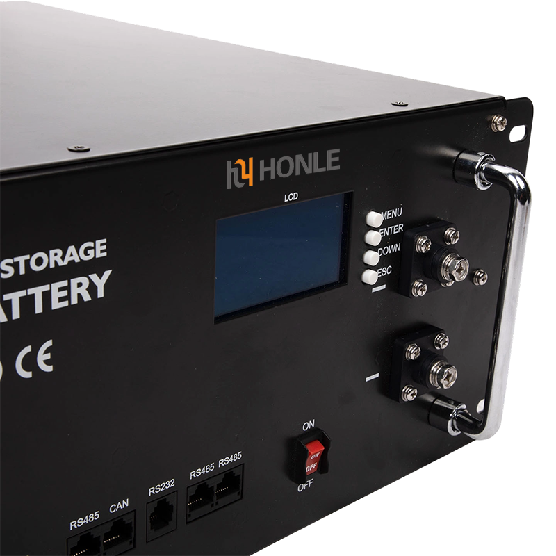HLB Low-Voltage Low Voltage Rack-mount LiFePO4 Battery Scalable ESS Module for Home Solar System
