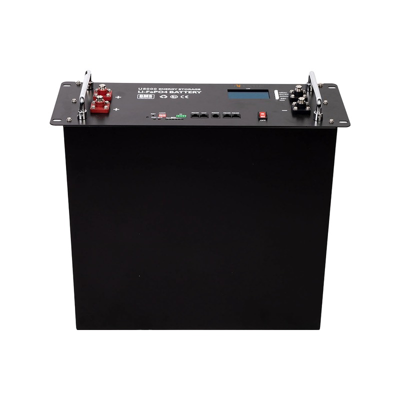 HLB Low-Voltage Low Voltage Rack-mount LiFePO4 Battery Scalable ESS Module for Home Solar System