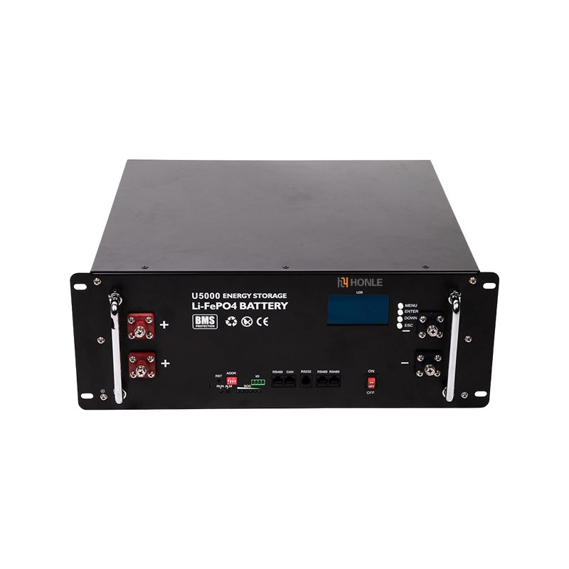 HLB Low-Voltage Low Voltage Rack-mount LiFePO4 Battery Scalable ESS Module for Home Solar System
