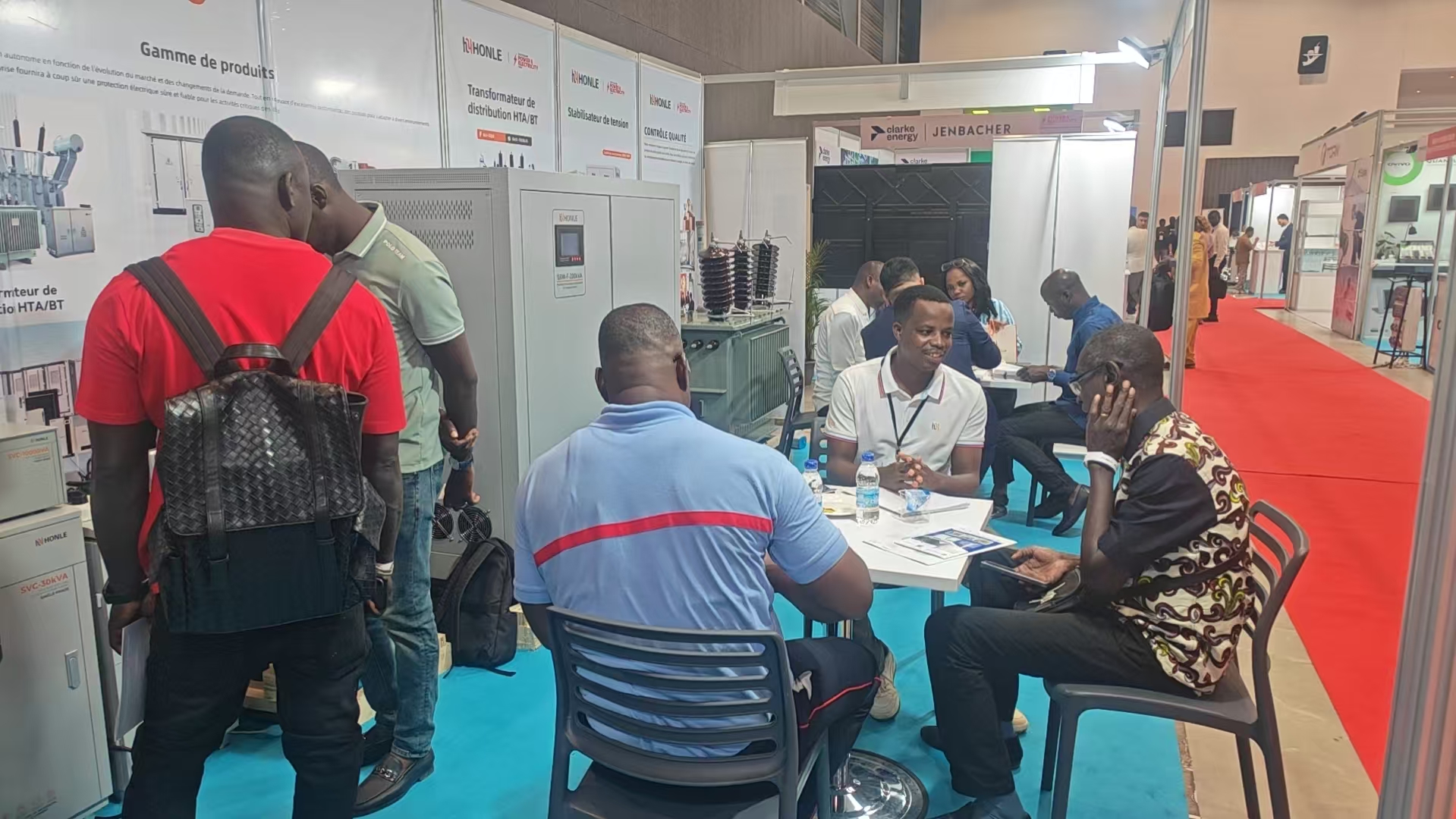 Honle New Energy exhibition booth